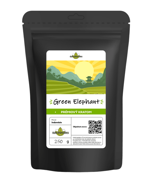 Green Elephant | Prémiový Kratom | Zelený