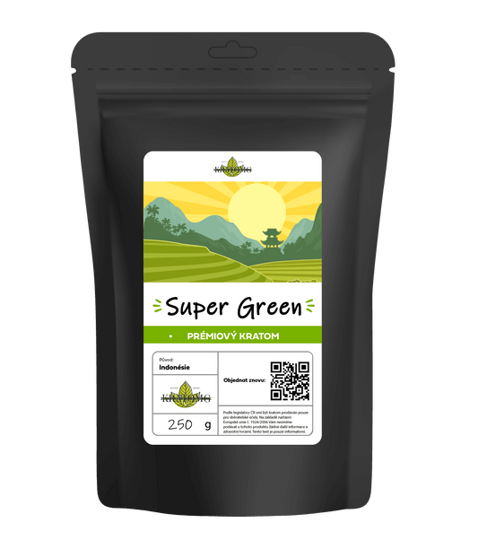 Super Green | Prémiový Kratom | Zelený